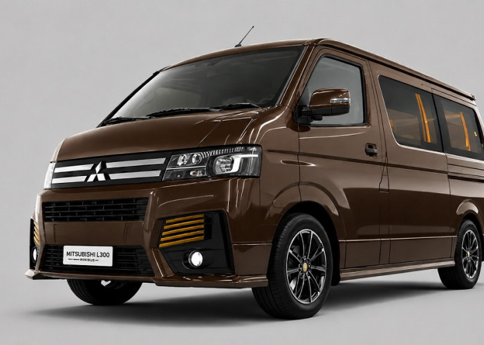 Mitsubishi L300 Minibus 2026 Tampil Lebih Modern: Kabin Lega Muat 12 Penumpang, Cocok sebagai Armada Niaga