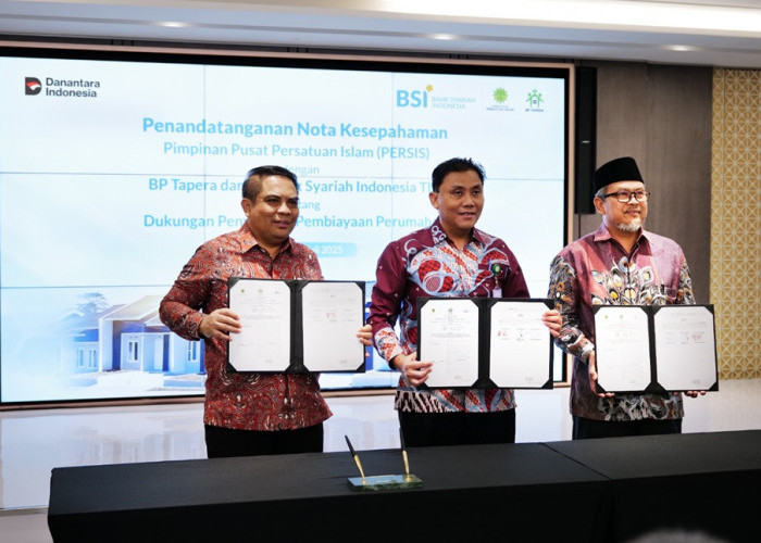 Gandeng BP Tapera dan PERSIS, BSI Akselerasi Penyaluran KPR Subsidi Skema FLPP
