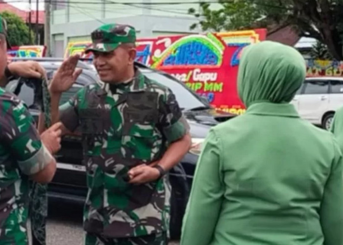Danrem 042/Gapu Kolonel Inf Rachmad Tiba di Jambi
