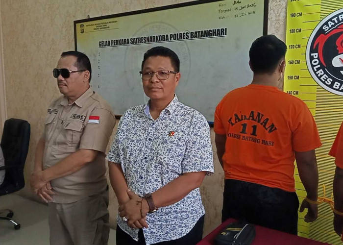 Lagi, Polres Batang Hari Amankan 2 Pelaku Peredaran Narkotika Jenis Sabu