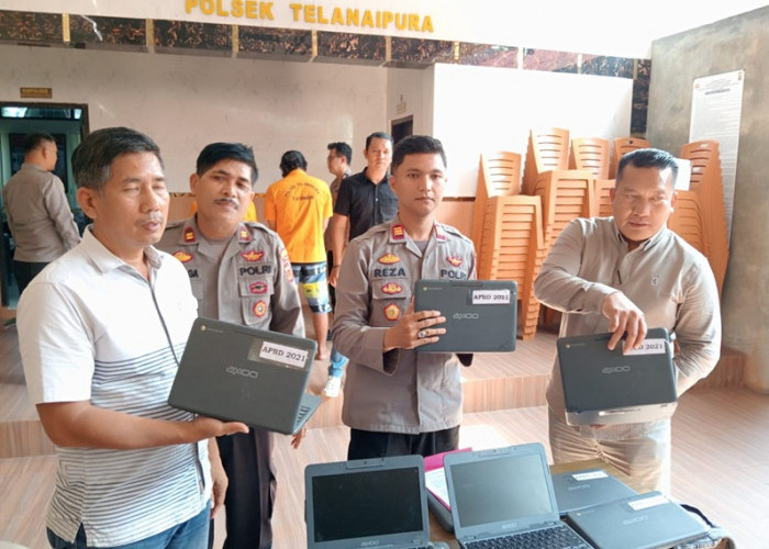 Pembobol SDN 69 Kota Jambi Ditangkap, Bawa Kabur 8 Laptop