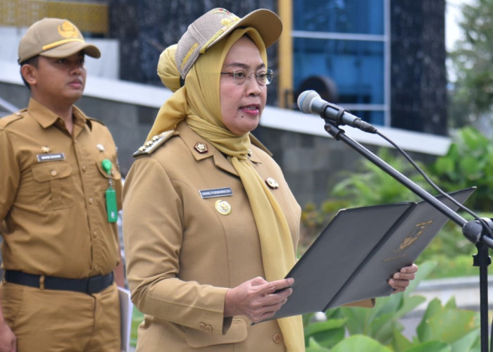 Haru Pilu, Saat Pj Wali Kota Jambi Pimpin Apel Terakhir Dibalaikota. Sri Titip Pesan ini