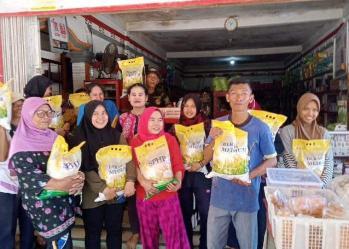 Beras SPHP Jadi Incaran Warga Kuala Tungkal, Harga Murah Kualitas Baik 