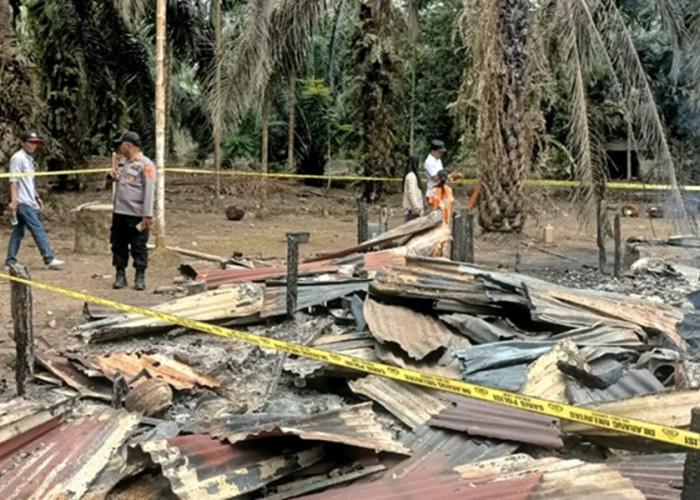 Miris! Kakek 92 Tahun Tewas dalam Kebakaran di Rumahnya Kecamatan Dendang Tanjab Timur