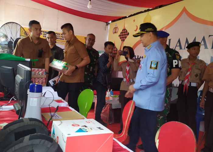 Tinjau Sejumlah Pos PAM dan Pelayanan Mudik, Wali Kota Jambi Syarif Fasha Titip Sejumlah Pesan