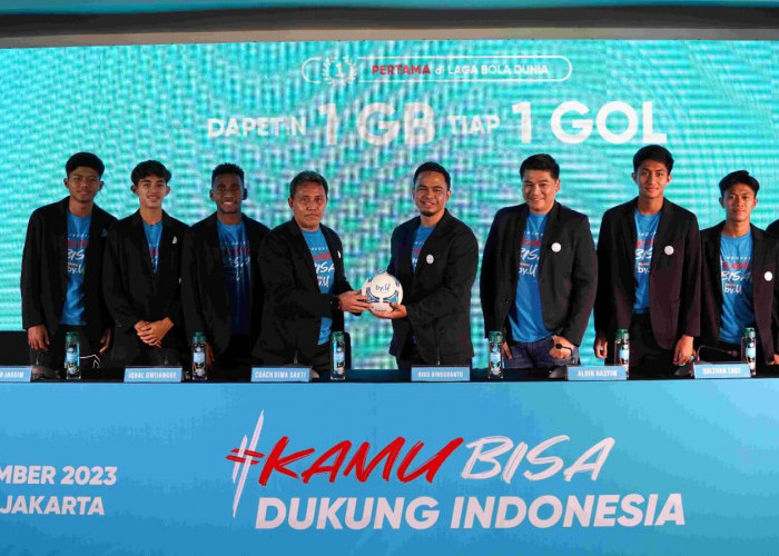 Bersama by U, Konsumen dapat 1 GB Tiap 1 Gol untuk Indonesia di Laga Bola Dunia 