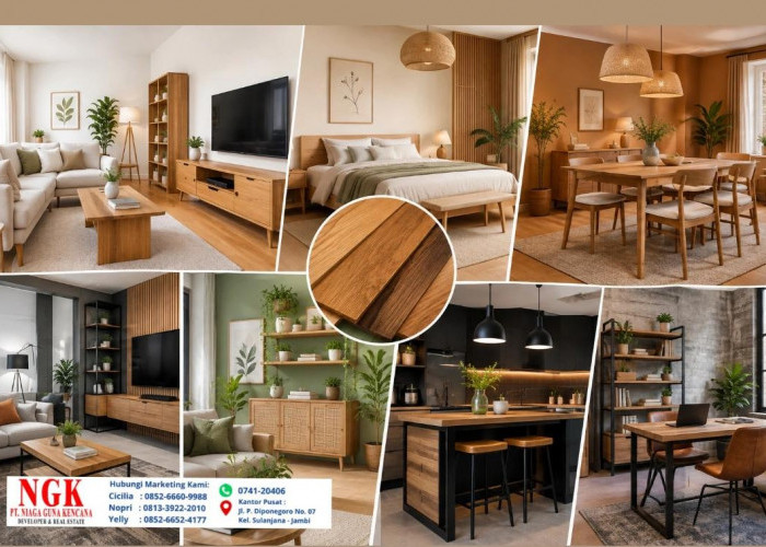 Furnitur Kayu Cocok dengan Interior Apa? Ini 7 Kombinasinya