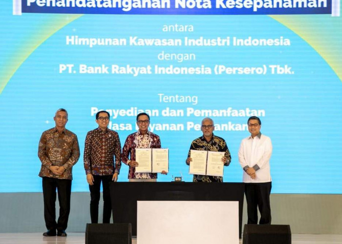 Dorong Pertumbuhan Ekonomi dan Optimalisasi Kawasan Industri, BRI Jalin Kerja Sama dengan HKI