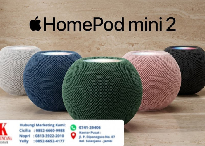 Apple Resmi Rilis HomePod Mini 2 Yang Dibekali AI Siri