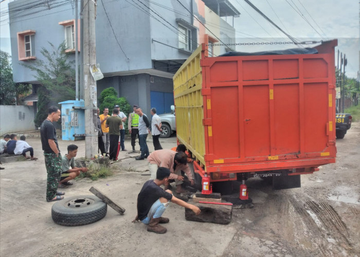 Selain Kena Tilang, Sopir Angkutan Batu Bara di Kota Jambi Diminta Perbaiki Gorong-gorong