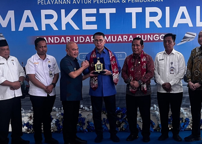 Avtur Kini Tersedia di Bandara Bungo, Dedy Putra Sampaikan Ucapan Terima Kasih ke Fasha