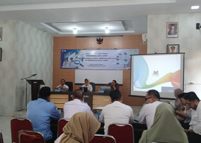 Dinsos Kota Jambi Dorong Pelayanan Sosial Berbasis Data Akurat