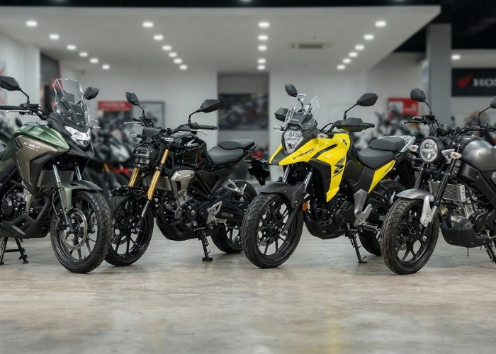 Pilihan Motor Sport 150–250 cc di 2026: Komparasi Honda CB150X, CB150R, V-Strom 250, dan Yamaha XSR 155