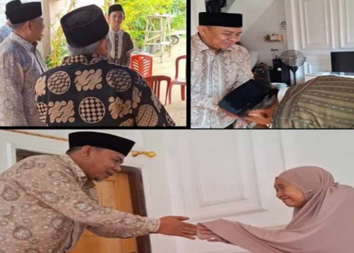 H Abdul Rahman Takziah di Rumah Duka Korban yang Tertimpa Pagar SMKN 1 Kota Jambi