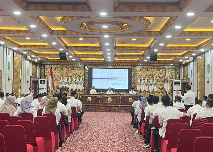 Gubernur Jambi Al Haris Pimpin Langsung Rapat Persiapan Peringatan HUT RI ke-81 