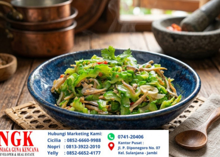 Resep membuat tumis pare teri gurih anti pahit