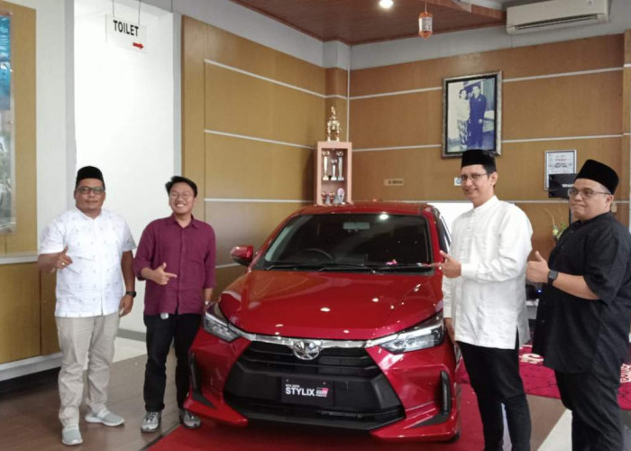 Siap Mengaspal, Agung Toyota Bungo Hadirkan New Agya Stylix with GR Aeropackage, Makin Keren dan Sporty