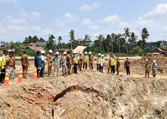 Kolam Retensi Paal V Segera Tuntas, Maulana: Mimpi Atasi Banjir Mulai Terwujud