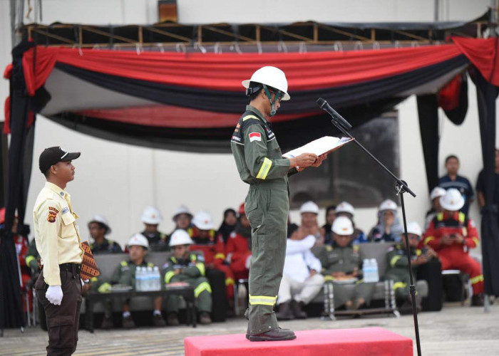 Budaya Keselamatan dan Kesehatan Kerja Jadi Prioritas, SKK Migas PetroChina Gelar Upacara Bendera K3 Nasional 