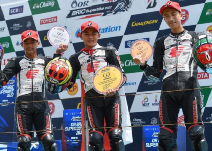 Honda Thailand Talent Cup 2022: Pembalap Muda Indonesia Raih Podium Tertinggi