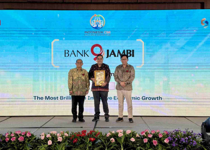 Bank Jambi Raih Tiga Penghargaan pada Indonesia CSR Brilliance Awards 2026