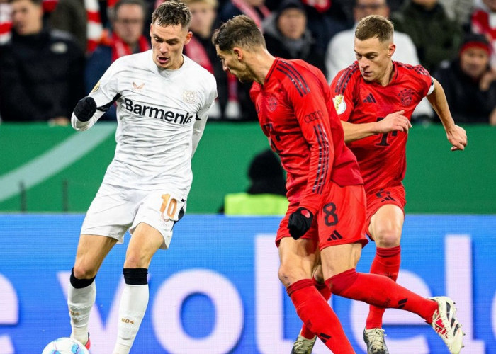 Bayer Leverkusen Singkirkan Bayern Munich dari Piala Jerman Lewat Gol Tunggal Nathan Tella