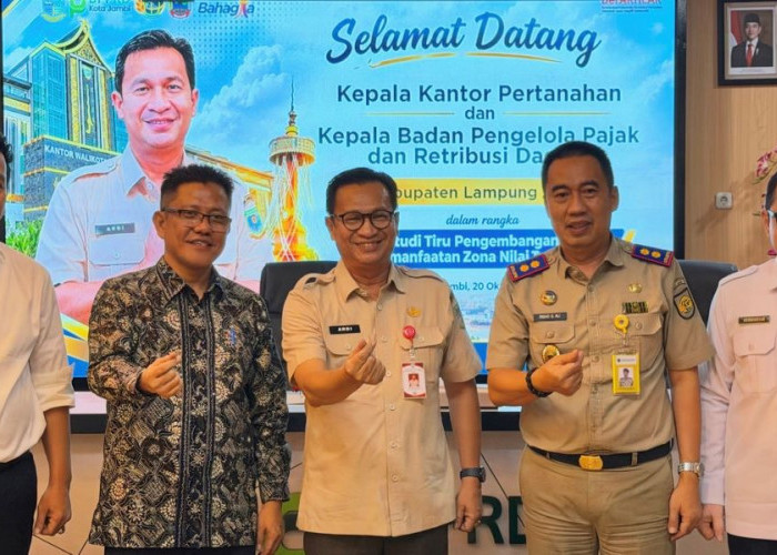  Studi Tiru dan Kunjungan Kantor Pertanahan Kabupaten Lampung Selatan ke Kantor Pertanahan Kota Jambi-BPPRD
