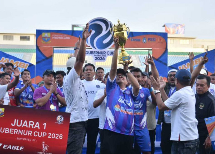 Disaksikan Wali Kota Maulana, FC Kota Jambi Ukir Sejarah Juara Gubernur Cup 2026 Lewat Drama Penalti