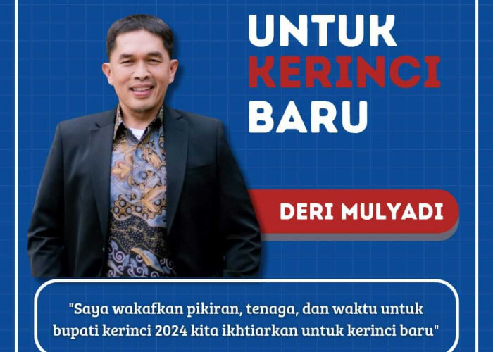 Mengenal Lebih Dekat Sosok Dr dr Deri Mulyadi,  Calon Bupati Kerinci 2024