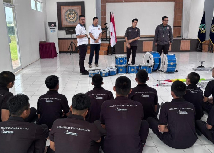 LPKA Muara Bulian Asah Bakat Warga Binaan Lewat Skrining Seni, Marching Band Jadi Andalan