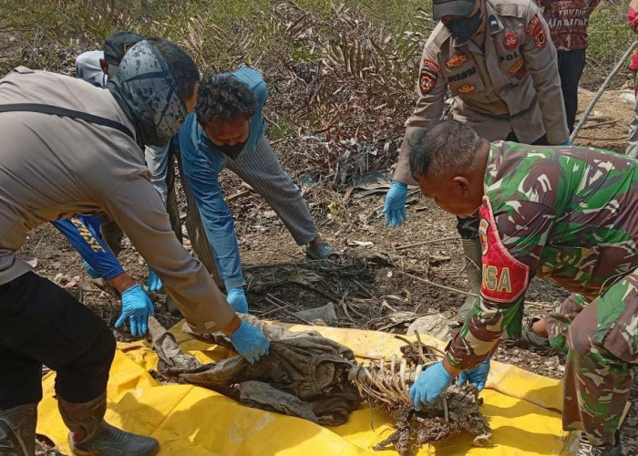 Kerangka Manusia Tanpa Kepala Ditemukan di Pantai Sadu! Ini Penjelasan Kapolres Tanjab Timur