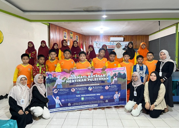 Peduli Generasi Emas, Mahasiswi Unja Edukasi Siswa SDN 47 tentang Pencegahan Kekerasan Seksual
