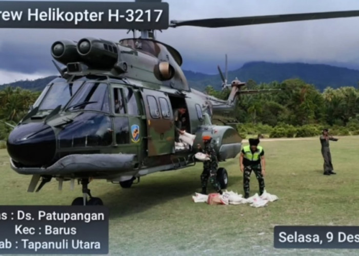 Gak Main-main! Ini Kecanggihan H-3217 Super Puma Bermesin Turbomeca Makila yang Diterbangkan ke Aceh Tamiang
