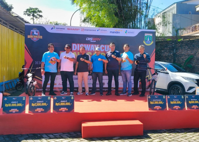 Seru! Disway Cup 2025 yang Digelar di Lapangan Minisoccer Serpong Utara