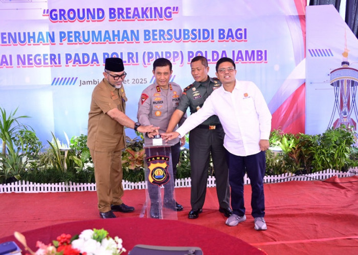 Polda Jambi Gandeng REI, Bangun Rumah Bersubsidi untuk Personel Polri