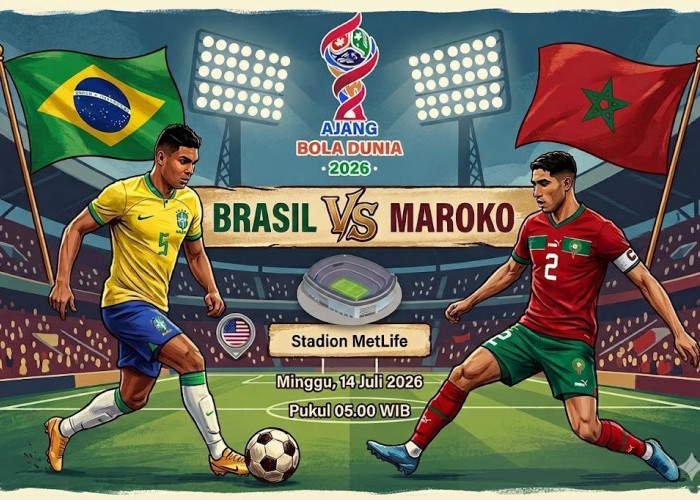 Head-to-Head Brasil vs Maroko di Piala Duania 2026: Selecao Unggul Sejarah, Singa Atlas Pegang Momentum