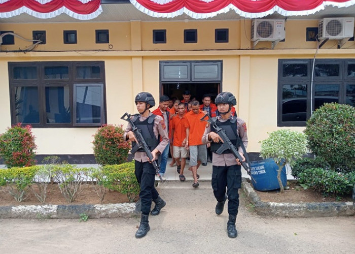 Gauli Gadis Belia Usia 13 Tahun Asal Batanghari, 4 Pria di Tanjab Timur Diringkus Polisi