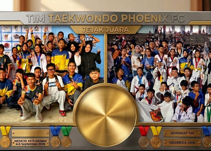 Nazila-Zaky Jadi Best Player, Phoenix FC Ukir Prestasi dengan 27 Medali di Kejuaran Taekwondo Piala Wali Kota 