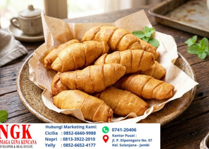 Resep Membuat Camilan Simple, Molen Pisang Renyah Tahan Lama Anti Gagal