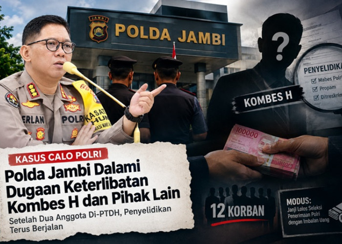 Nama Kombes H Muncul di Pusaran Kasus Calo Penerimaan Polri di Polda Jambi, Ini Kata Kombes Erlan Munaji