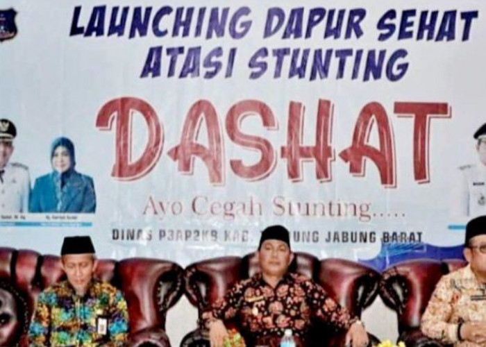 Wabup Hairan Buka Launching Dapur Sehat (DASHAT) Desa Sungai Landak