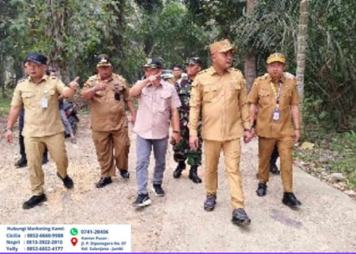 Jalan Desa Teluk Rendah Belum Selesai, Agus Rubiyanto Targetkan 2027