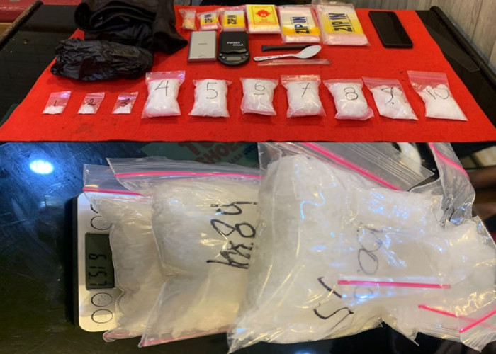 Gudang Sabu di Jambi Terbongkar, Polisi Amankan 602 Gram Lebih Narkotika dari Dua Lokasi