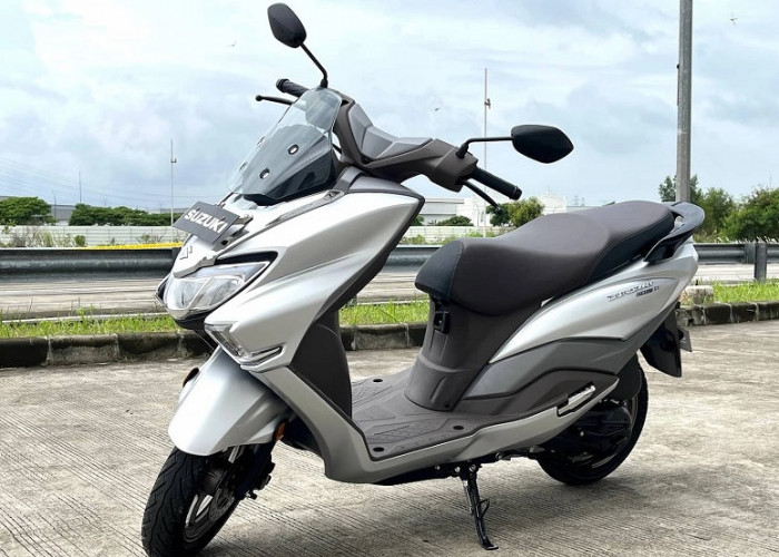 Tampil Elegan dan Nyaman,Suzuki Burgman Street 125 EX Dibanderol Rp26 Jutaan