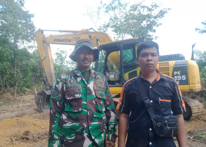 Senangnya Warga Desa Muaro Debapo Atas Pembukaan Jalan oleh Satgas TMMD ke-121 Kodim 0415/Jambi