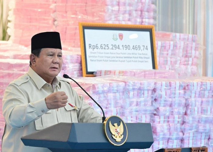 Bersih-bersih Dimulai! Prabowo Sebut Penyitaan Rp 6,6 Triliun sebagai Awal Reformasi Hukum