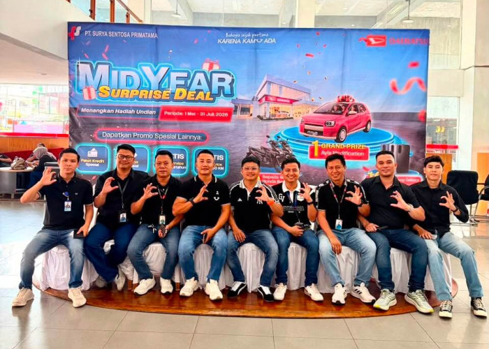 Showroom Event PT Surya Sentosa Primatama Meriah, Masyarakat Manfaatkan Raih Promo Juli