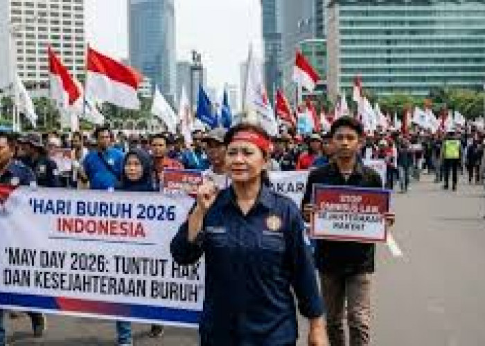 Sambut May Day, 200 Ribu Buruh Diprediksi ke Monas Besok, Ini Rekayasa Lalin yang Disiapkan Polisi