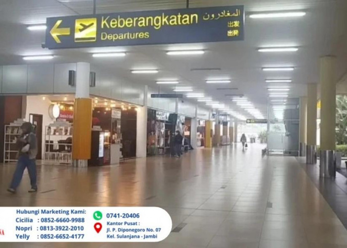 Kabut Asap Selimuti Bandara Sultan Thaha Jambi, Jarak Pandang Sempat 700 Meter