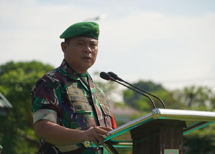 Presiden Jokowi Bakal ke Jambi, TNI-Polri Gelar Apel Gabungan Pasukan Pengamanan